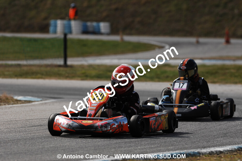 07/03/2010 : 1ère manche du Championnat du Sud 2010 à Lavelanet (photos Antoine Camblor) 2010 — karting