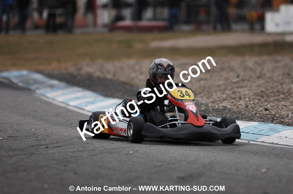 07/03/2010 : 1ère manche du Championnat du Sud 2010 à Lavelanet (photos Antoine Camblor) 2010 — karting