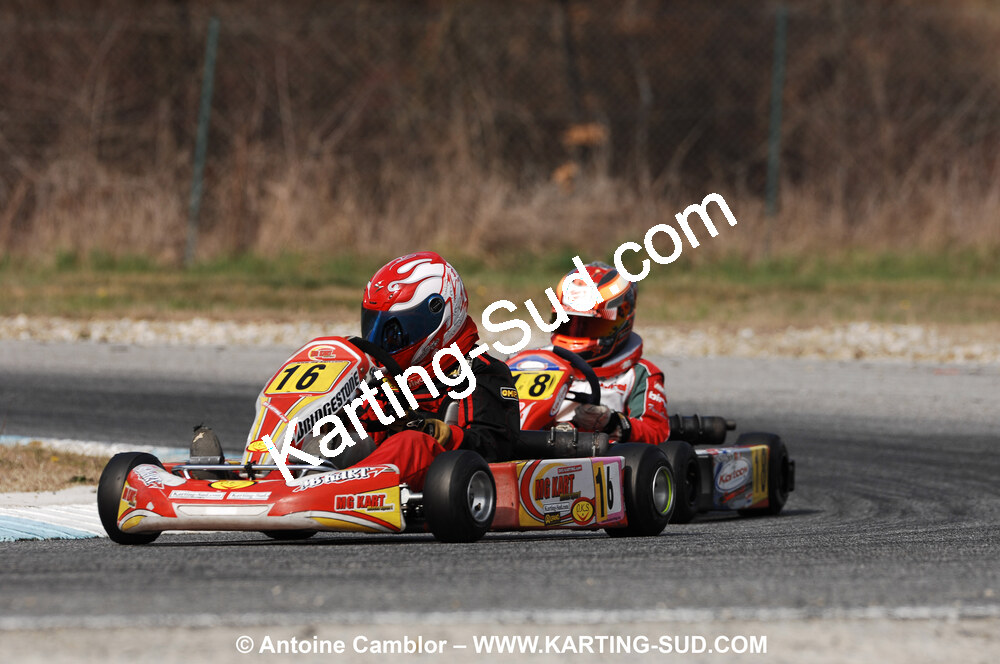 07/03/2010 : 1ère manche du Championnat du Sud 2010 à Lavelanet (photos Antoine Camblor) 2010 — karting