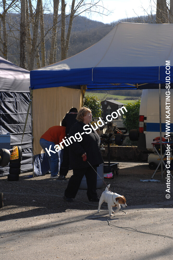 07/03/2010 : 1ère manche du Championnat du Sud 2010 à Lavelanet (photos Antoine Camblor) 2010 — karting
