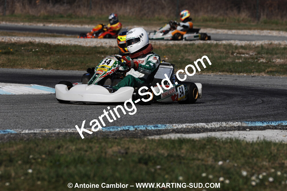 07/03/2010 : 1ère manche du Championnat du Sud 2010 à Lavelanet (photos Antoine Camblor) 2010 — karting