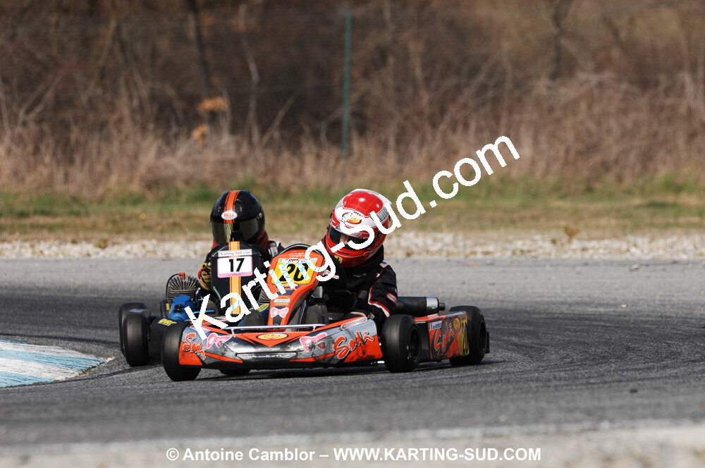 07/03/2010 : 1ère manche du Championnat du Sud 2010 à Lavelanet (photos Antoine Camblor) 2010 — karting