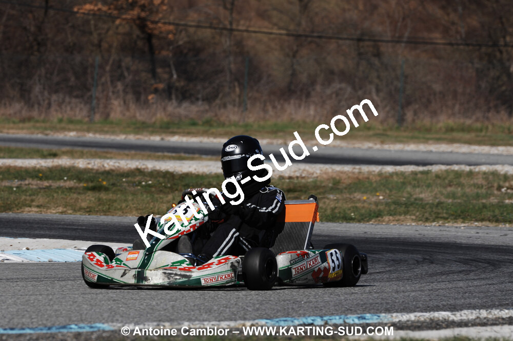 07/03/2010 : 1ère manche du Championnat du Sud 2010 à Lavelanet (photos Antoine Camblor) 2010 — karting