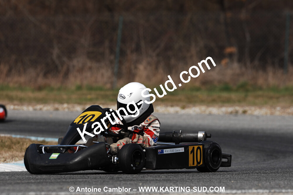 07/03/2010 : 1ère manche du Championnat du Sud 2010 à Lavelanet (photos Antoine Camblor) 2010 — karting