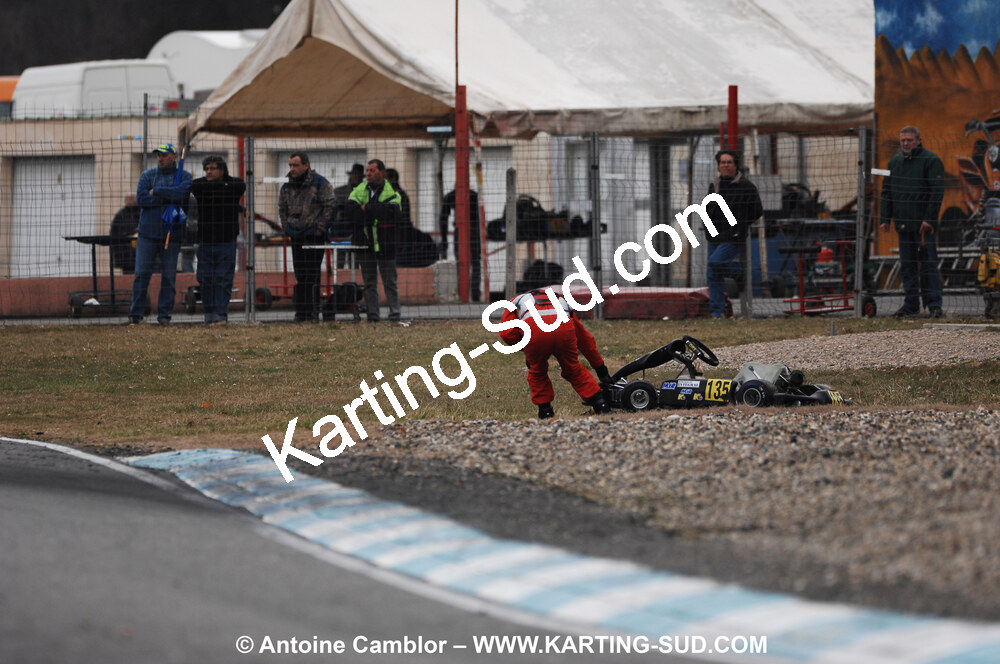 07/03/2010 : 1ère manche du Championnat du Sud 2010 à Lavelanet (photos Antoine Camblor) 2010 — karting
