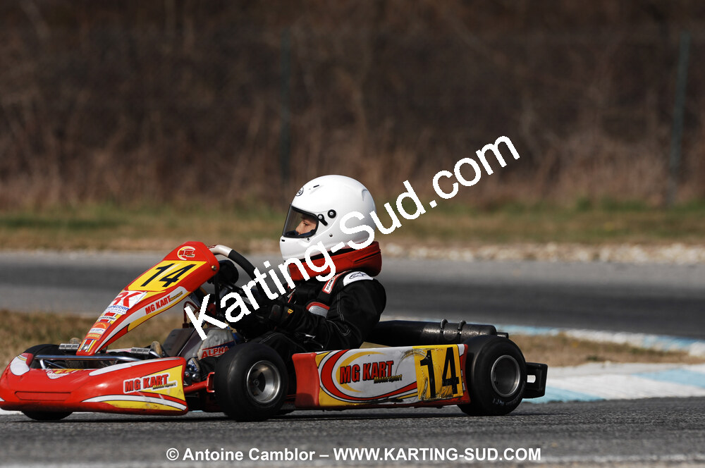 07/03/2010 : 1ère manche du Championnat du Sud 2010 à Lavelanet (photos Antoine Camblor) 2010 — karting