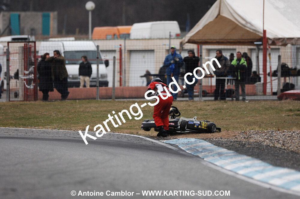 07/03/2010 : 1ère manche du Championnat du Sud 2010 à Lavelanet (photos Antoine Camblor) 2010 — karting