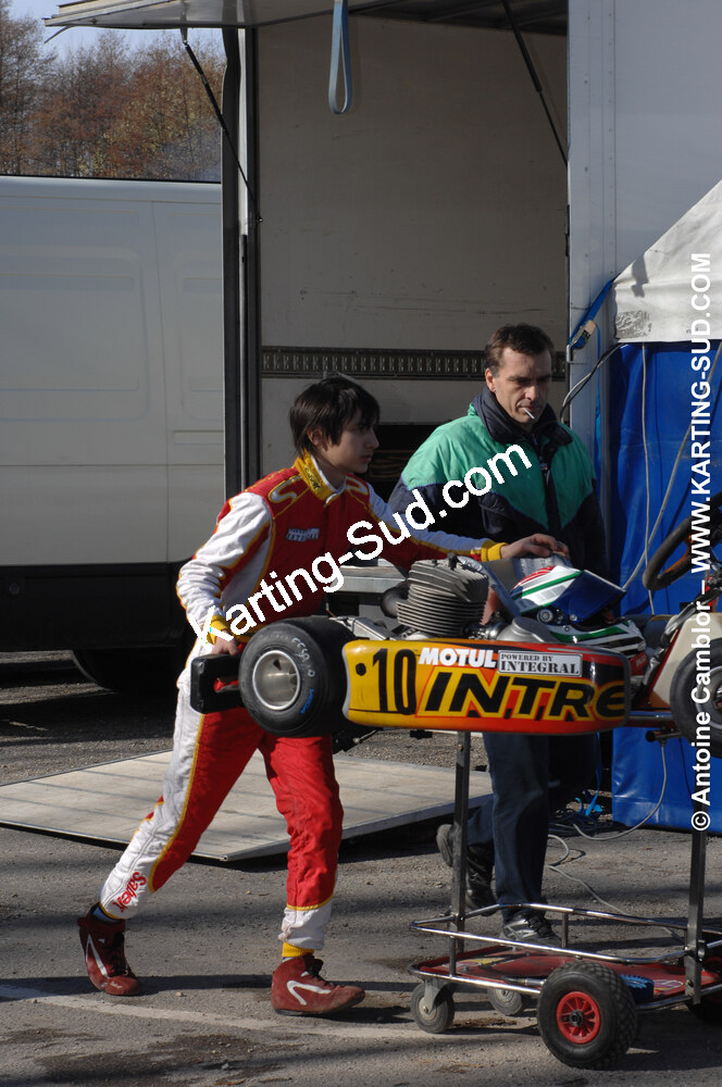 07/03/2010 : 1ère manche du Championnat du Sud 2010 à Lavelanet (photos Antoine Camblor) 2010 — karting