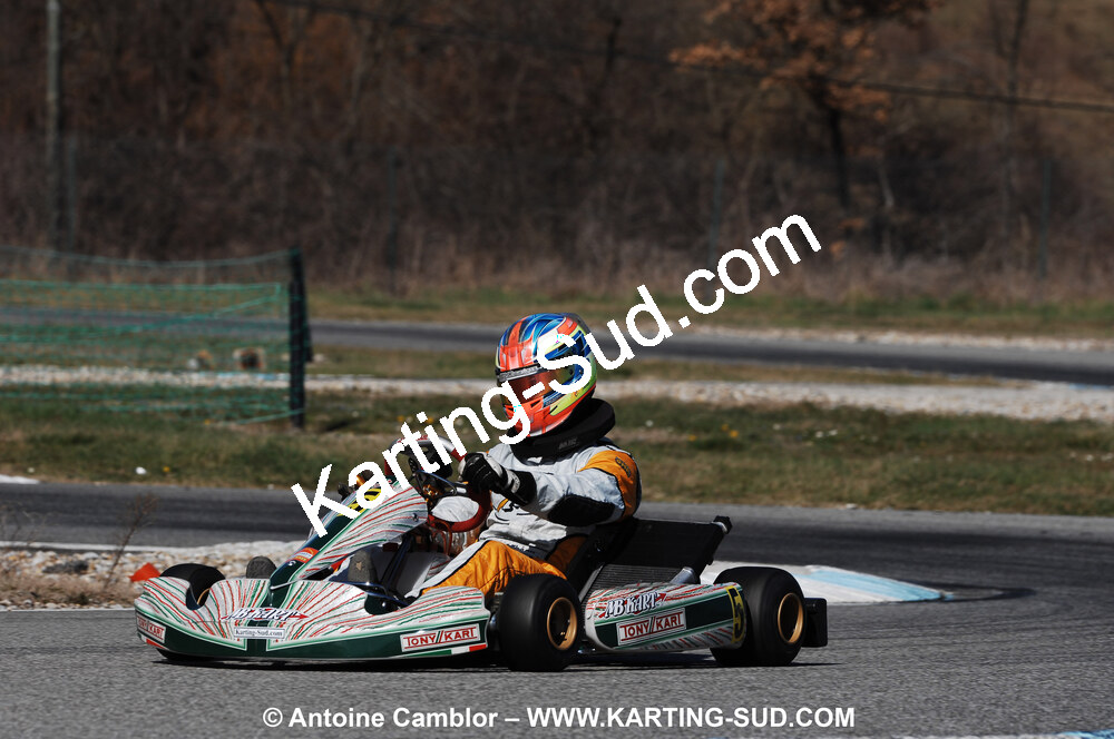 07/03/2010 : 1ère manche du Championnat du Sud 2010 à Lavelanet (photos Antoine Camblor) 2010 — karting