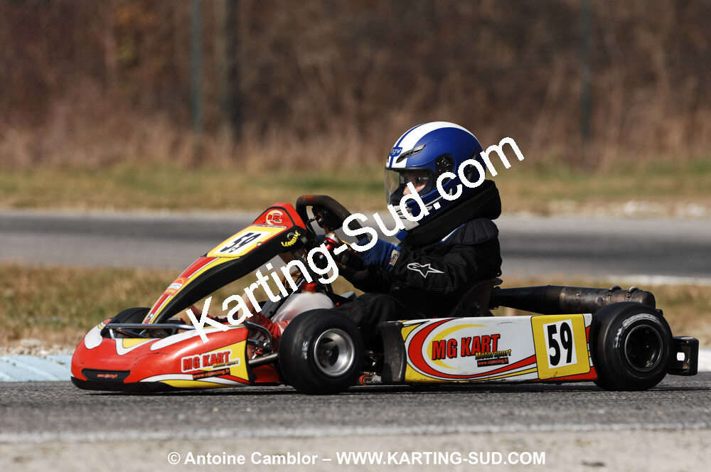 07/03/2010 : 1ère manche du Championnat du Sud 2010 à Lavelanet (photos Antoine Camblor) 2010 — karting