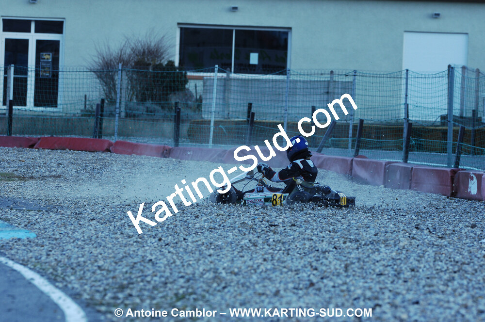 07/03/2010 : 1ère manche du Championnat du Sud 2010 à Lavelanet (photos Antoine Camblor) 2010 — karting