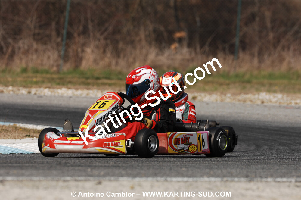 07/03/2010 : 1ère manche du Championnat du Sud 2010 à Lavelanet (photos Antoine Camblor) 2010 — karting