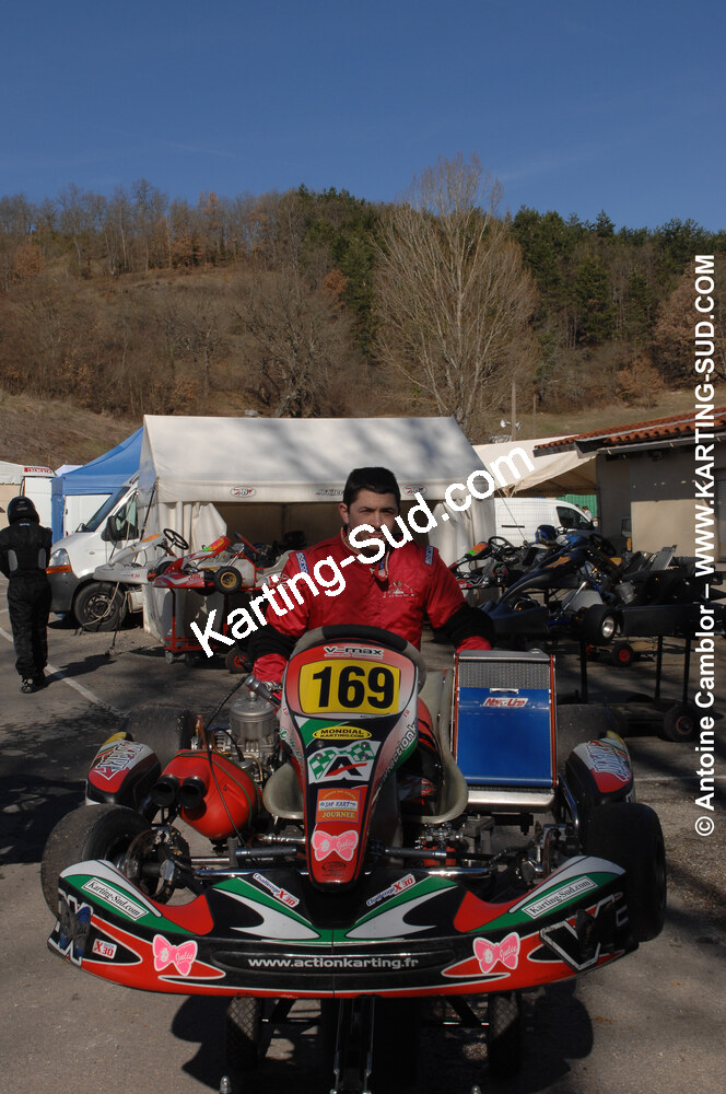07/03/2010 : 1ère manche du Championnat du Sud 2010 à Lavelanet (photos Antoine Camblor) 2010 — karting