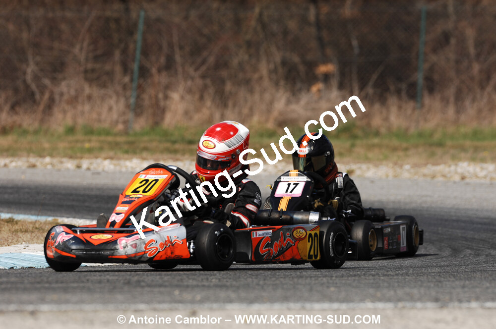 07/03/2010 : 1ère manche du Championnat du Sud 2010 à Lavelanet (photos Antoine Camblor) 2010 — karting