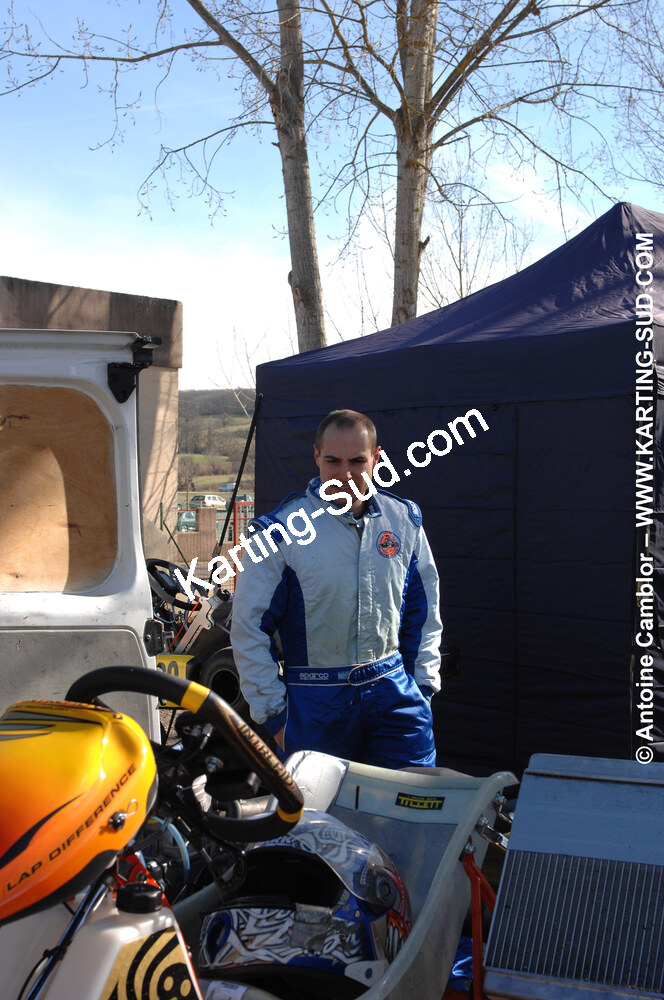 07/03/2010 : 1ère manche du Championnat du Sud 2010 à Lavelanet (photos Antoine Camblor) 2010 — karting