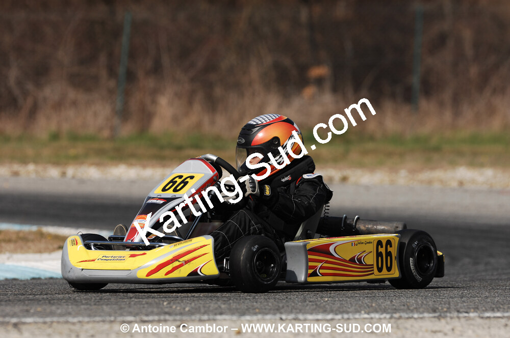 07/03/2010 : 1ère manche du Championnat du Sud 2010 à Lavelanet (photos Antoine Camblor) 2010 — karting