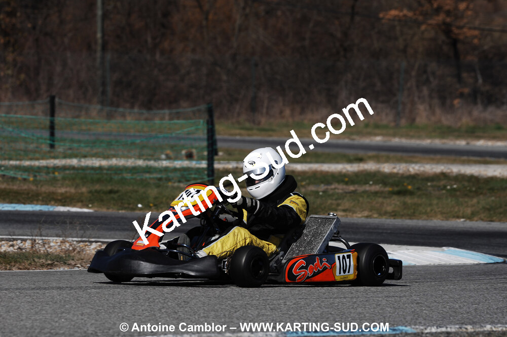 07/03/2010 : 1ère manche du Championnat du Sud 2010 à Lavelanet (photos Antoine Camblor) 2010 — karting