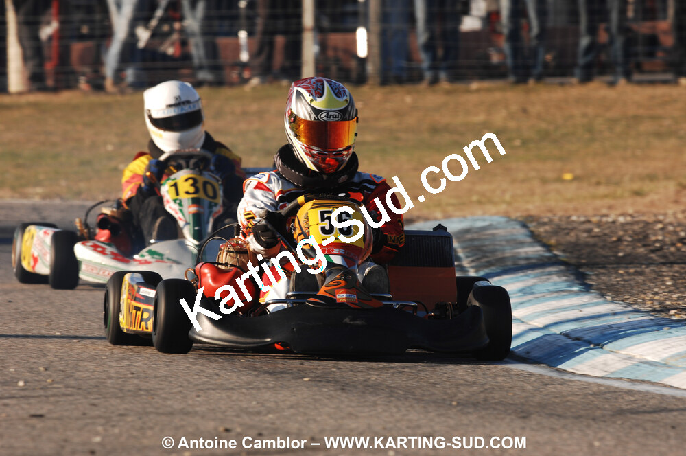 07/03/2010 : 1ère manche du Championnat du Sud 2010 à Lavelanet (photos Antoine Camblor) 2010 — karting