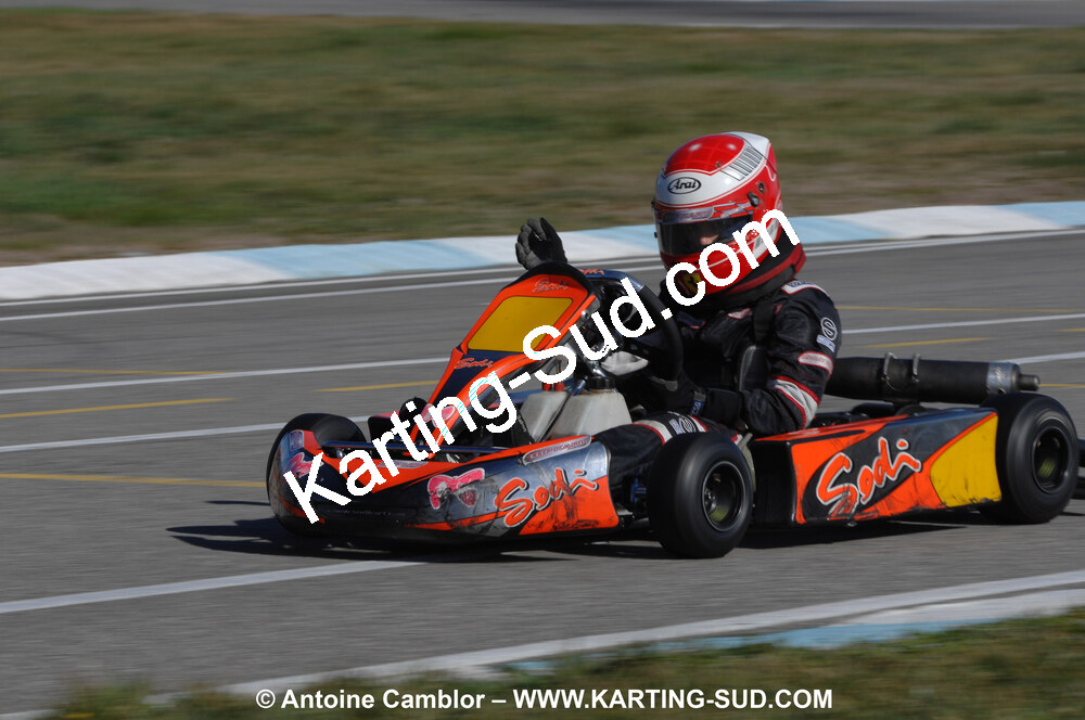 07/03/2010 : 1ère manche du Championnat du Sud 2010 à Lavelanet (photos Antoine Camblor) 2010 — karting
