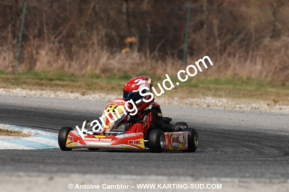 07/03/2010 : 1ère manche du Championnat du Sud 2010 à Lavelanet (photos Antoine Camblor) 2010 — karting