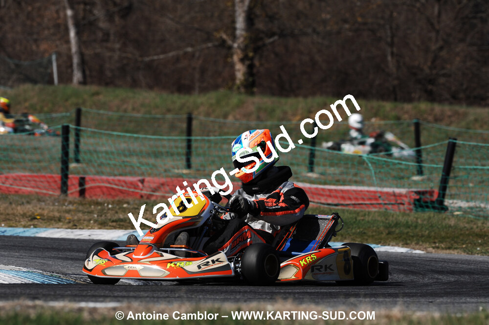 07/03/2010 : 1ère manche du Championnat du Sud 2010 à Lavelanet (photos Antoine Camblor) 2010 — karting
