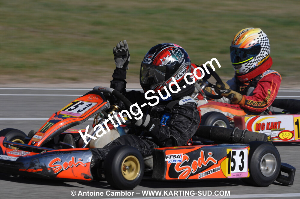 07/03/2010 : 1ère manche du Championnat du Sud 2010 à Lavelanet (photos Antoine Camblor) 2010 — karting