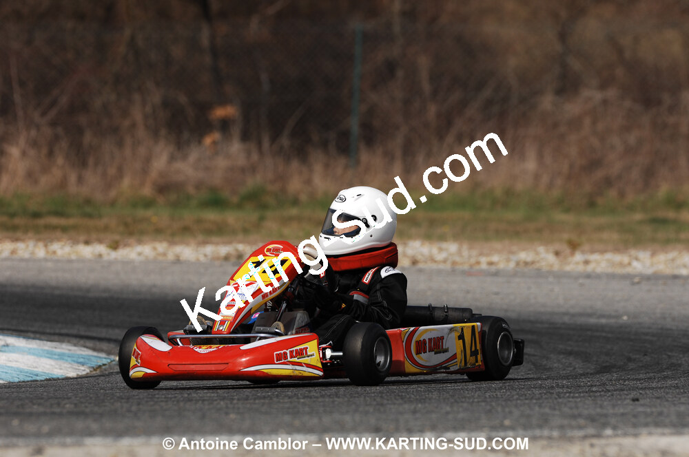07/03/2010 : 1ère manche du Championnat du Sud 2010 à Lavelanet (photos Antoine Camblor) 2010 — karting