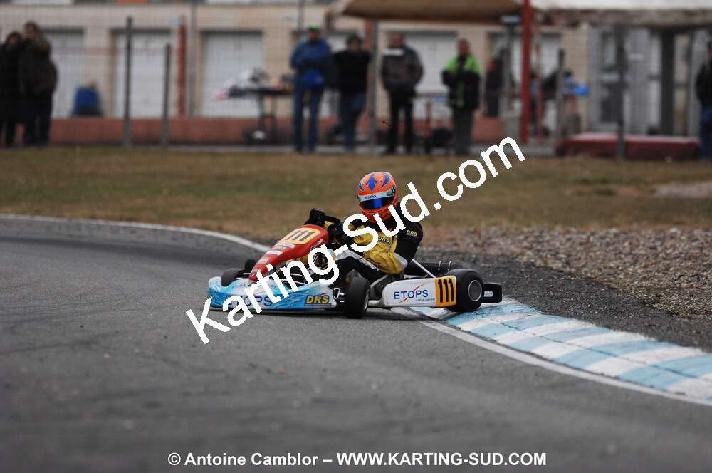 07/03/2010 : 1ère manche du Championnat du Sud 2010 à Lavelanet (photos Antoine Camblor) 2010 — karting