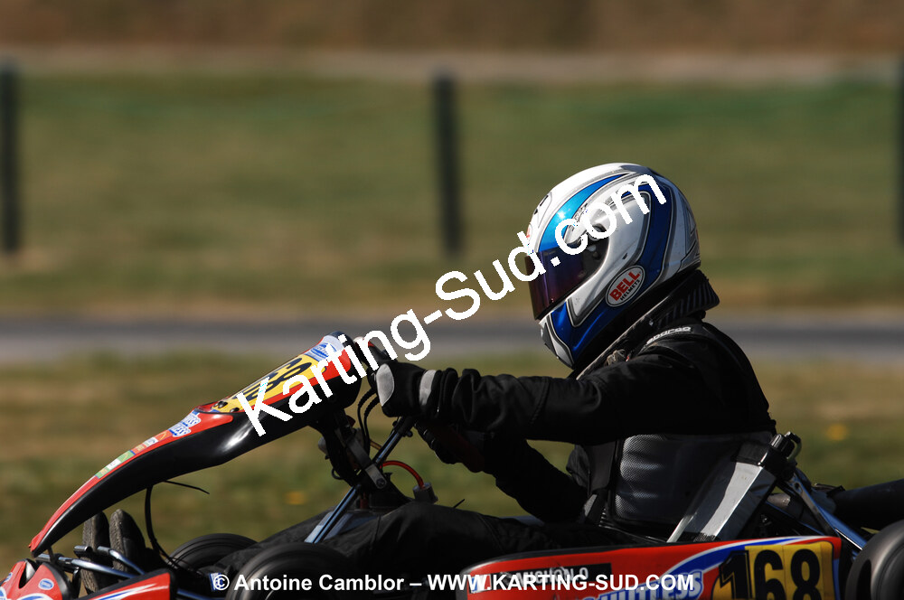 07/03/2010 : 1ère manche du Championnat du Sud 2010 à Lavelanet (photos Antoine Camblor) 2010 — karting