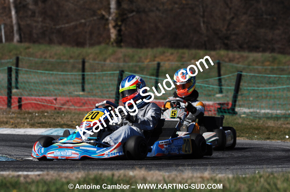 07/03/2010 : 1ère manche du Championnat du Sud 2010 à Lavelanet (photos Antoine Camblor) 2010 — karting