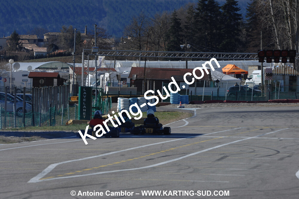 07/03/2010 : 1ère manche du Championnat du Sud 2010 à Lavelanet (photos Antoine Camblor) 2010 — karting