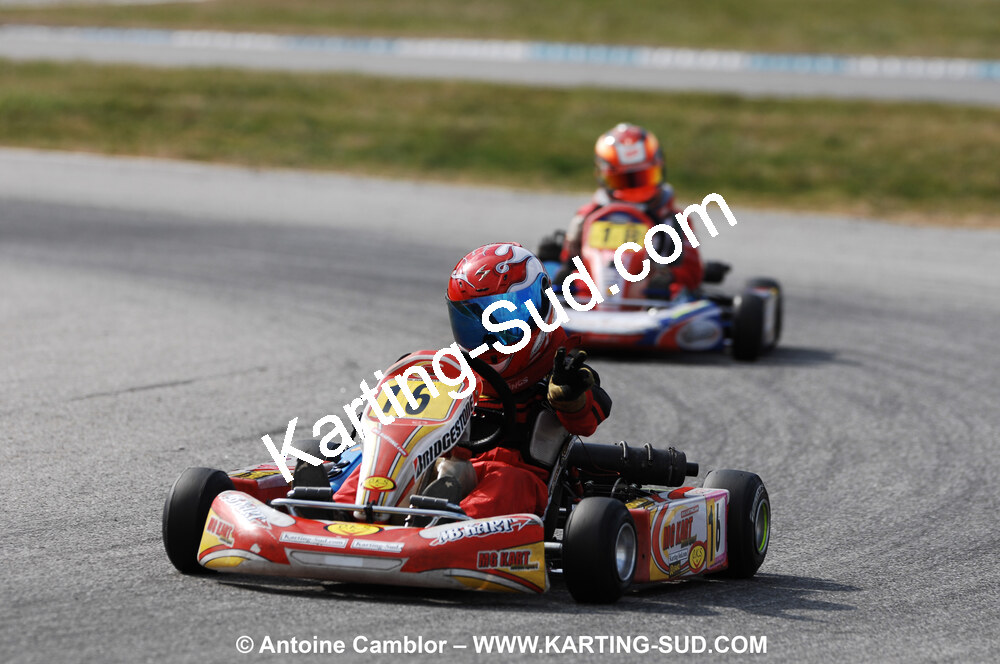 07/03/2010 : 1ère manche du Championnat du Sud 2010 à Lavelanet (photos Antoine Camblor) 2010 — karting