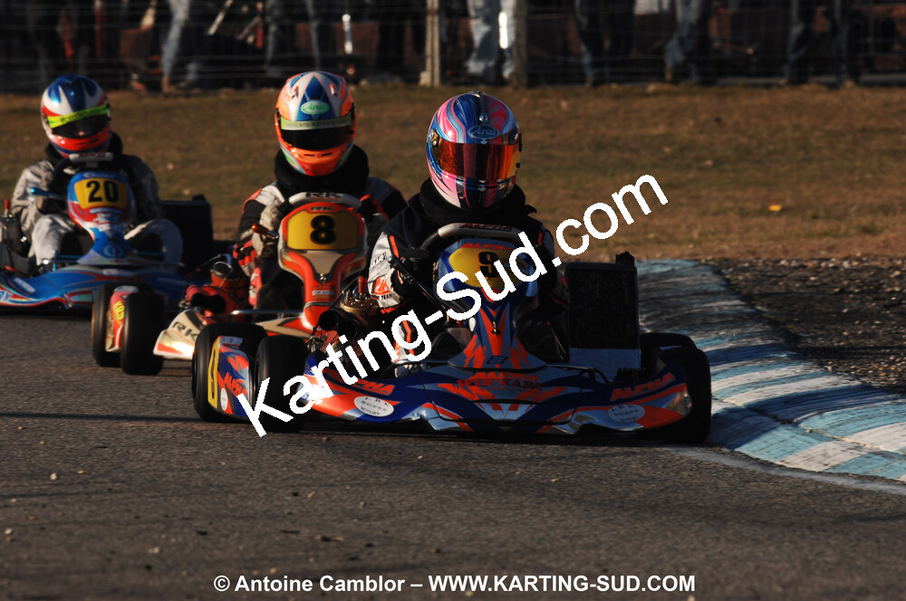 07/03/2010 : 1ère manche du Championnat du Sud 2010 à Lavelanet (photos Antoine Camblor) 2010 — karting