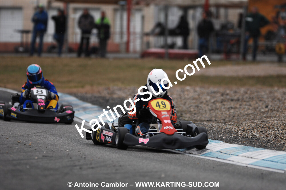 07/03/2010 : 1ère manche du Championnat du Sud 2010 à Lavelanet (photos Antoine Camblor) 2010 — karting