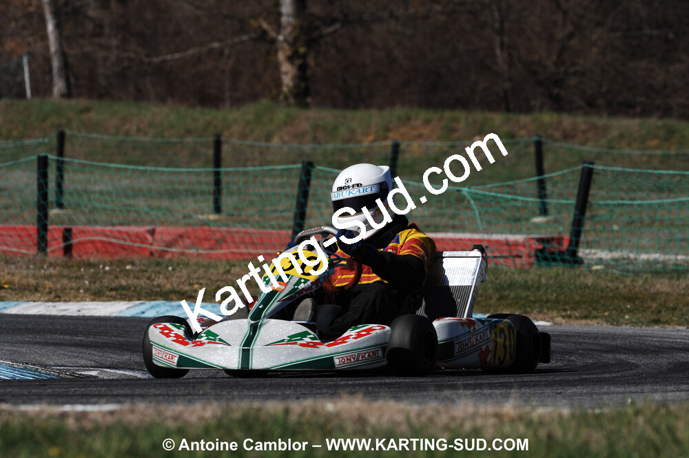 07/03/2010 : 1ère manche du Championnat du Sud 2010 à Lavelanet (photos Antoine Camblor) 2010 — karting