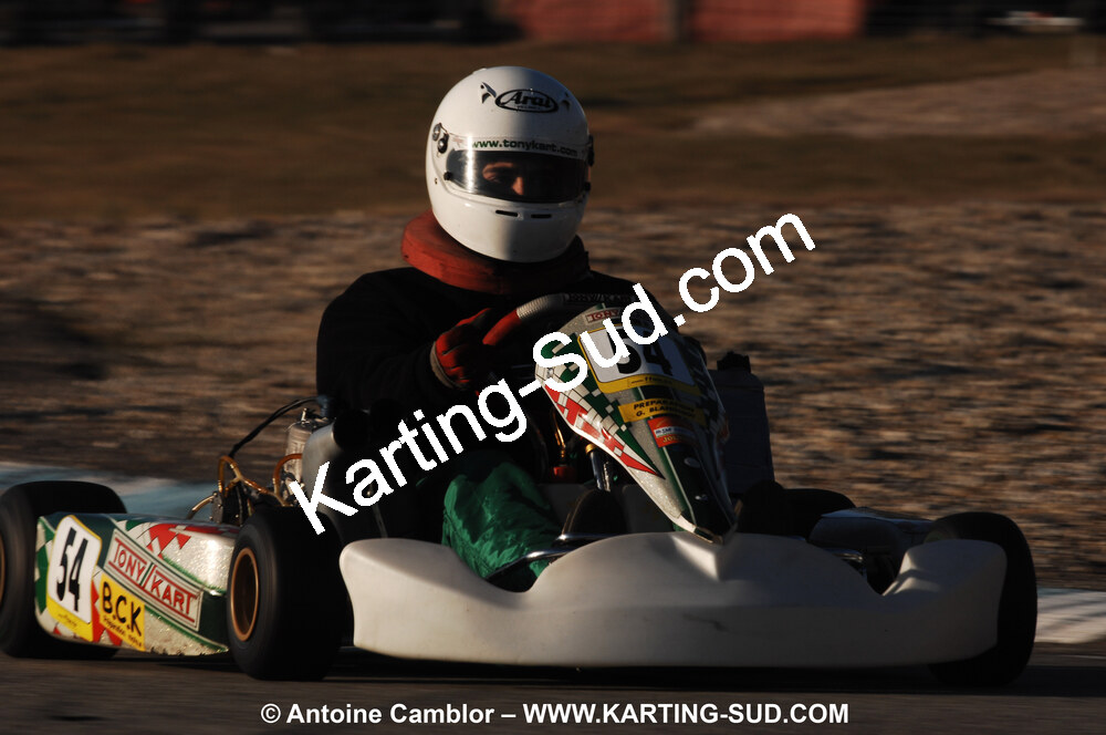 07/03/2010 : 1ère manche du Championnat du Sud 2010 à Lavelanet (photos Antoine Camblor) 2010 — karting