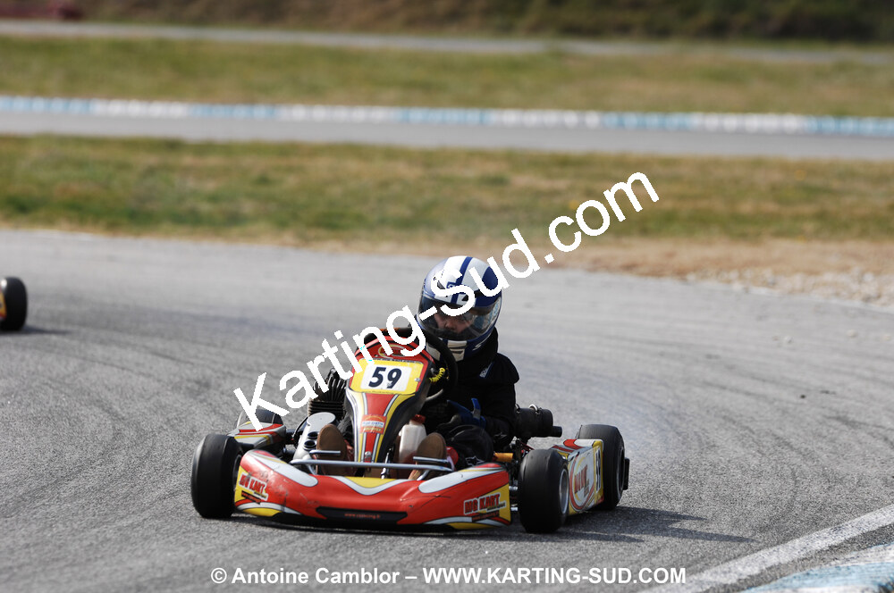 07/03/2010 : 1ère manche du Championnat du Sud 2010 à Lavelanet (photos Antoine Camblor) 2010 — karting