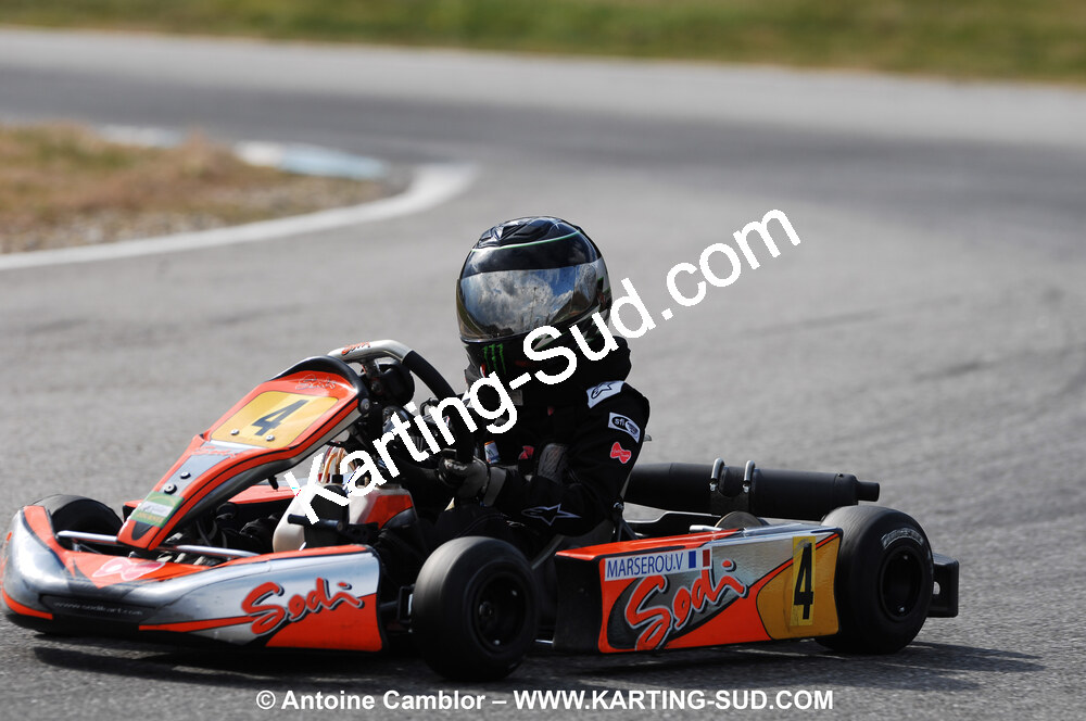 07/03/2010 : 1ère manche du Championnat du Sud 2010 à Lavelanet (photos Antoine Camblor) 2010 — karting