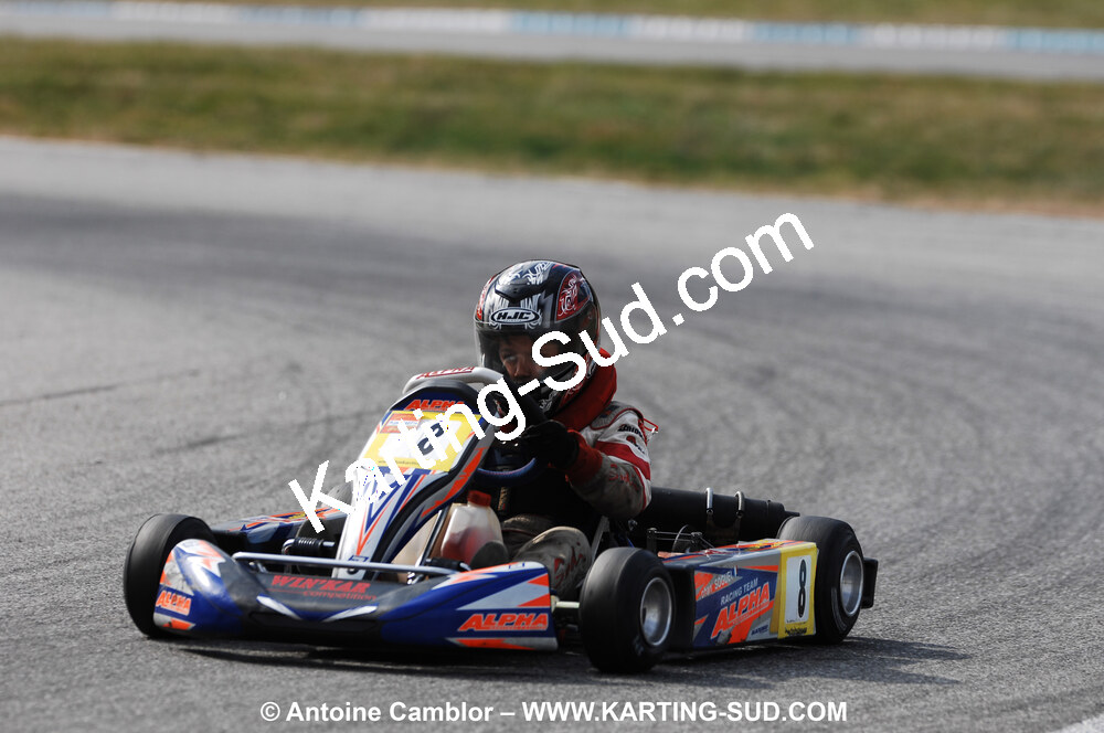 07/03/2010 : 1ère manche du Championnat du Sud 2010 à Lavelanet (photos Antoine Camblor) 2010 — karting