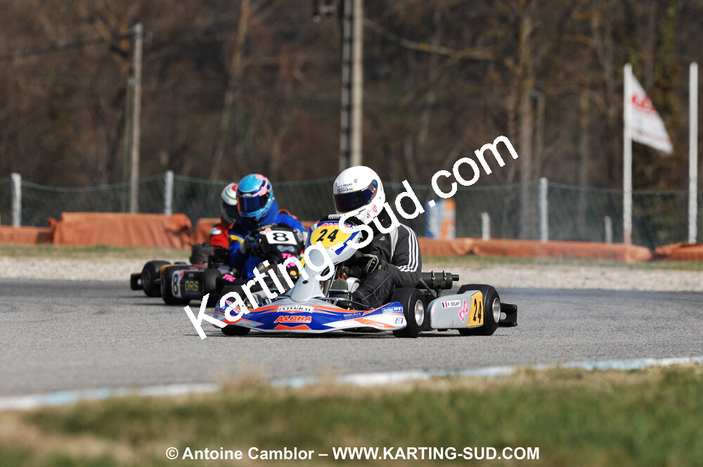 07/03/2010 : 1ère manche du Championnat du Sud 2010 à Lavelanet (photos Antoine Camblor) 2010 — karting