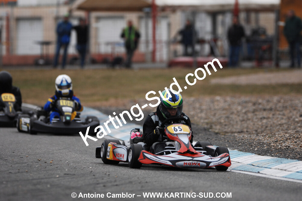 07/03/2010 : 1ère manche du Championnat du Sud 2010 à Lavelanet (photos Antoine Camblor) 2010 — karting
