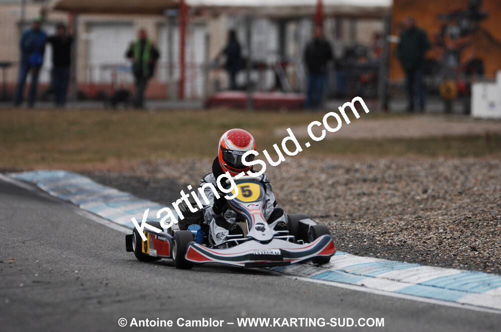 07/03/2010 : 1ère manche du Championnat du Sud 2010 à Lavelanet (photos Antoine Camblor) 2010 — karting
