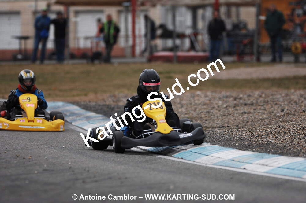 07/03/2010 : 1ère manche du Championnat du Sud 2010 à Lavelanet (photos Antoine Camblor) 2010 — karting