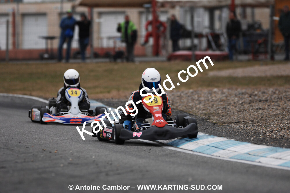 07/03/2010 : 1ère manche du Championnat du Sud 2010 à Lavelanet (photos Antoine Camblor) 2010 — karting
