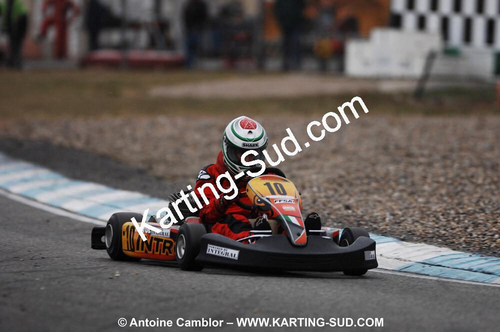 07/03/2010 : 1ère manche du Championnat du Sud 2010 à Lavelanet (photos Antoine Camblor) 2010 — karting