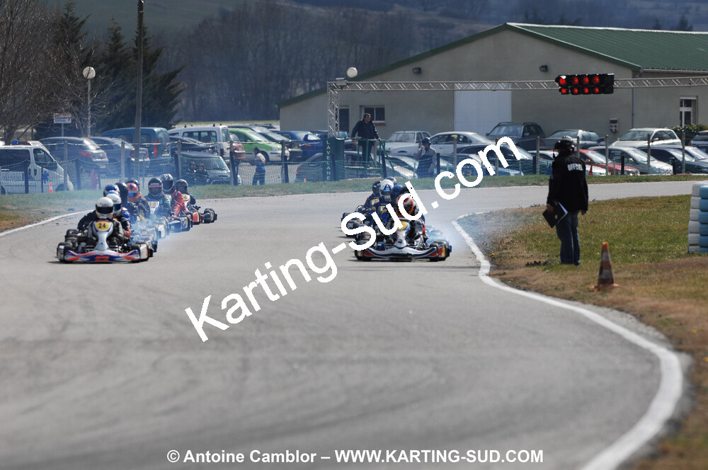 07/03/2010 : 1ère manche du Championnat du Sud 2010 à Lavelanet (photos Antoine Camblor) 2010 — karting