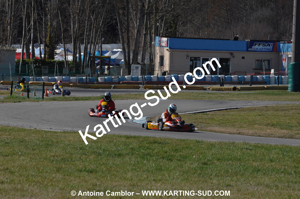 07/03/2010 : 1ère manche du Championnat du Sud 2010 à Lavelanet (photos Antoine Camblor) 2010 — karting