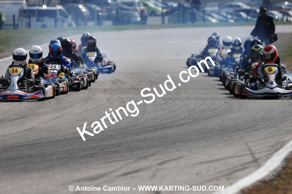07/03/2010 : 1ère manche du Championnat du Sud 2010 à Lavelanet (photos Antoine Camblor) 2010 — karting