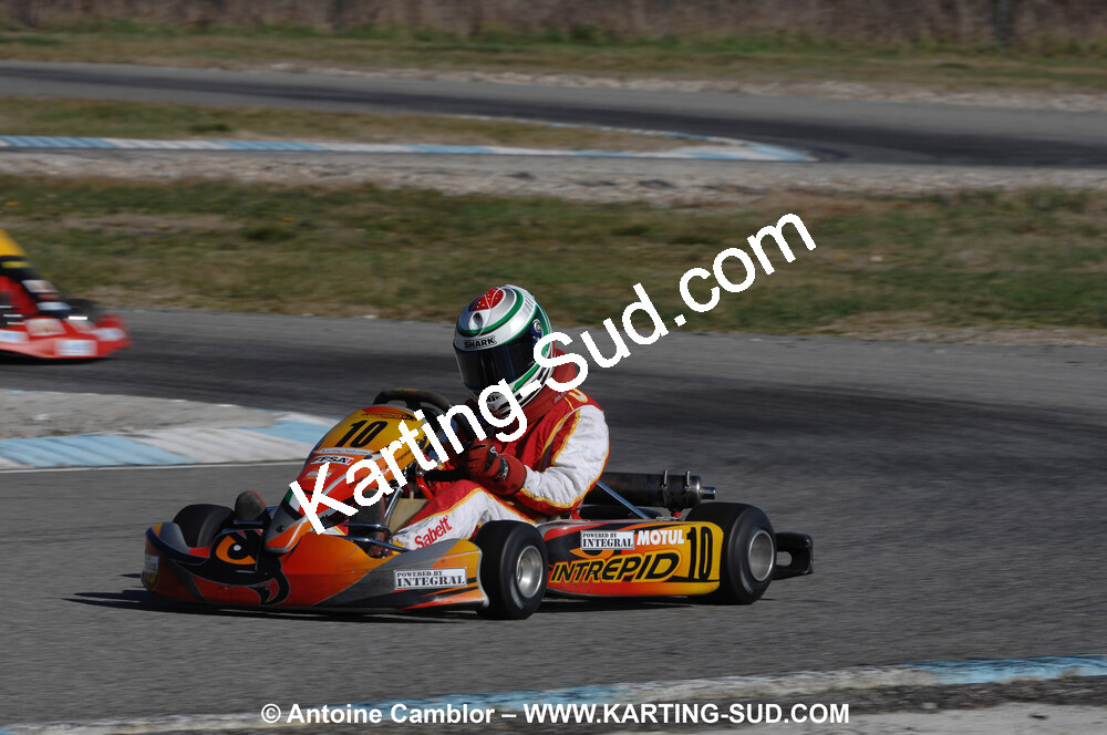 07/03/2010 : 1ère manche du Championnat du Sud 2010 à Lavelanet (photos Antoine Camblor) 2010 — karting