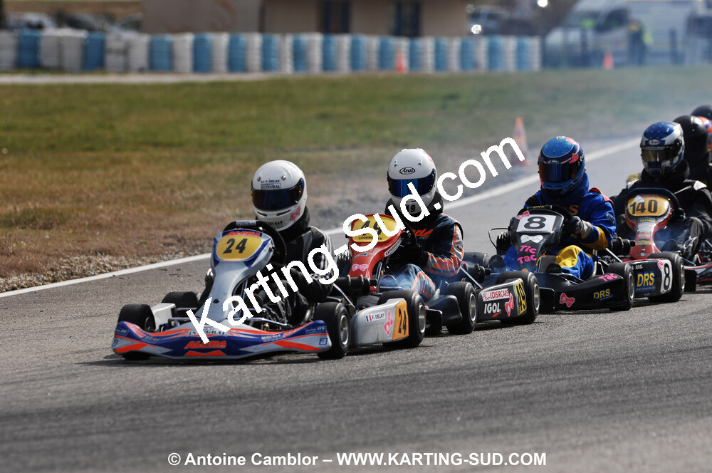 07/03/2010 : 1ère manche du Championnat du Sud 2010 à Lavelanet (photos Antoine Camblor) 2010 — karting